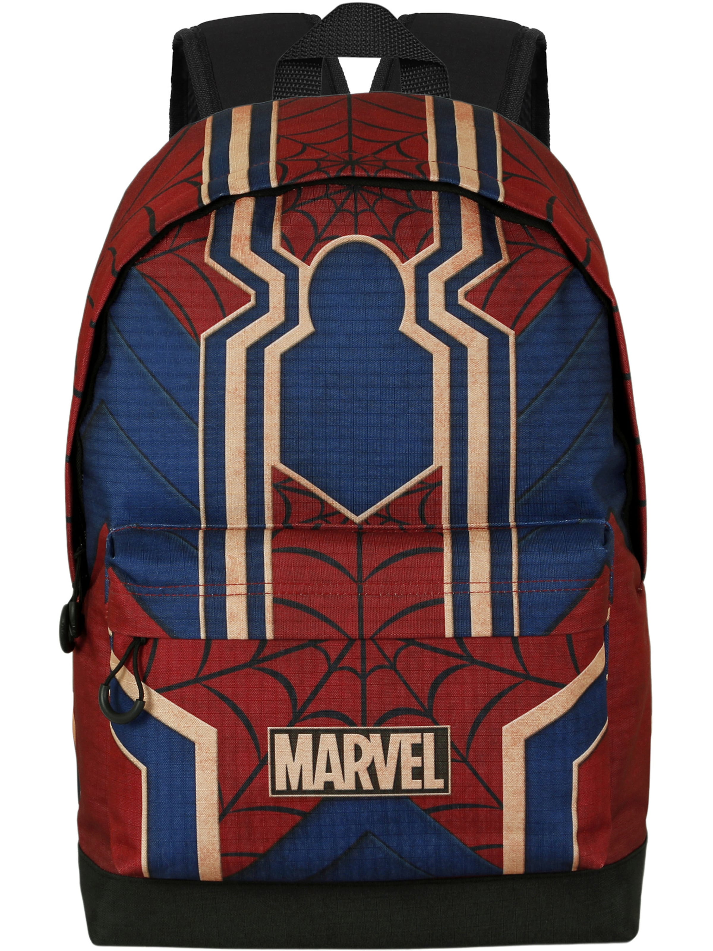 marvel Backpack 'Spiderman' in Black: front