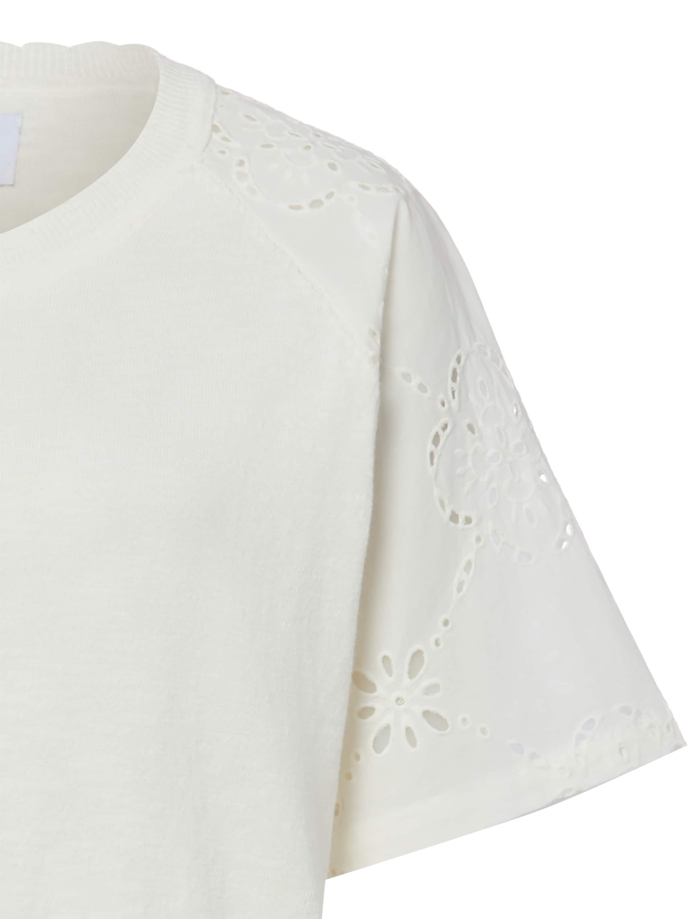 T-shirt 'Siffa' NÜMPH en blanc