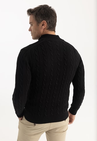 Felix Hardy Strickjacke in Schwarz