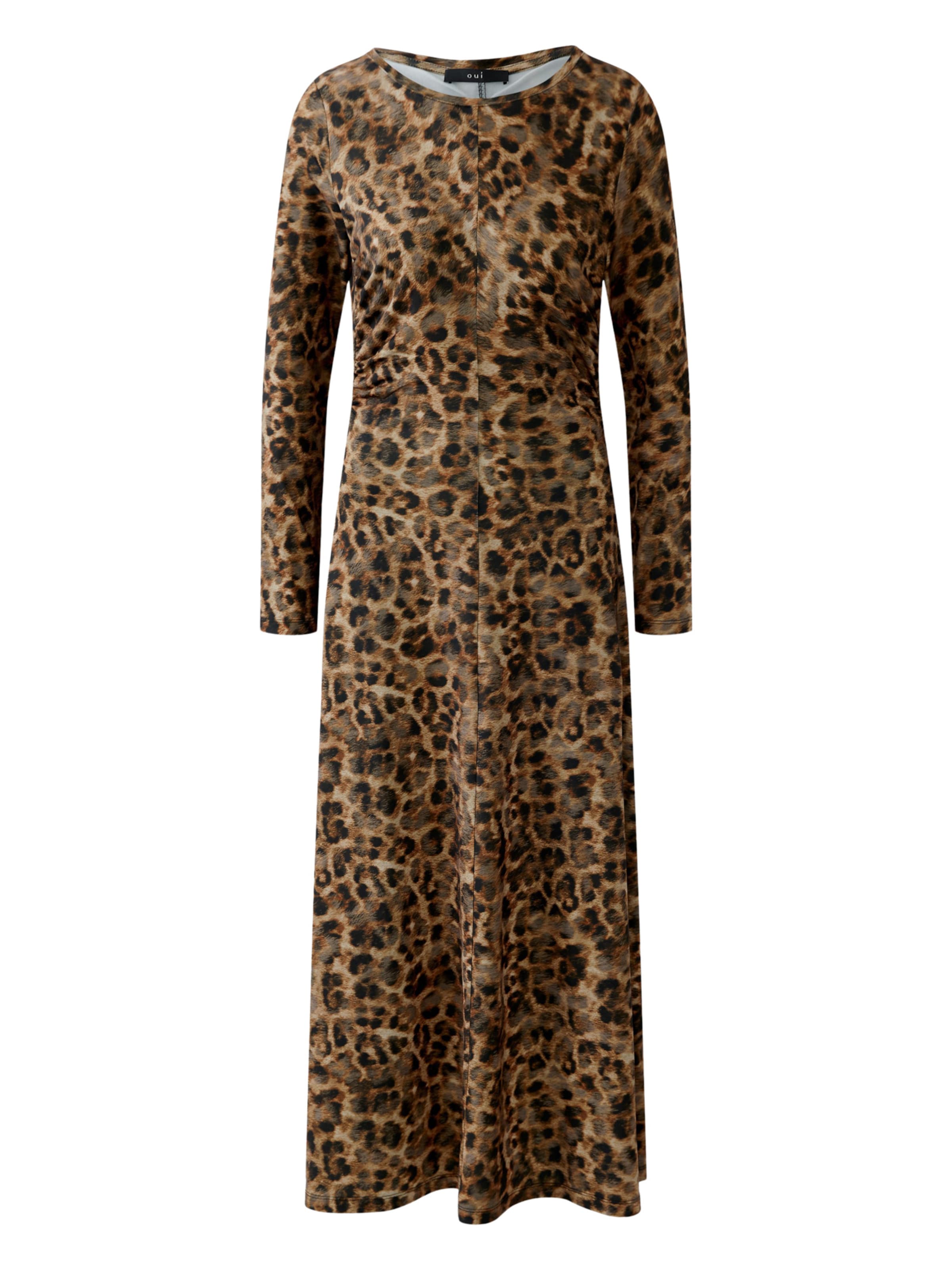 OUI Kleid in braun / schwarz, Produktansicht