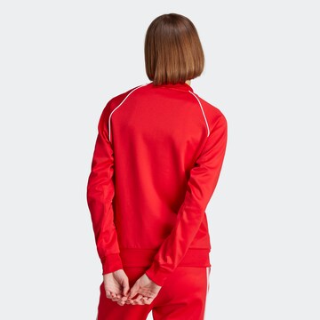 ADIDAS ORIGINALS Sweatjacke 'Adicolor Classics' in Rot