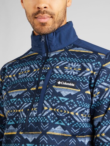 COLUMBIA Athletic Sweatshirt 'Weather II' in Blue