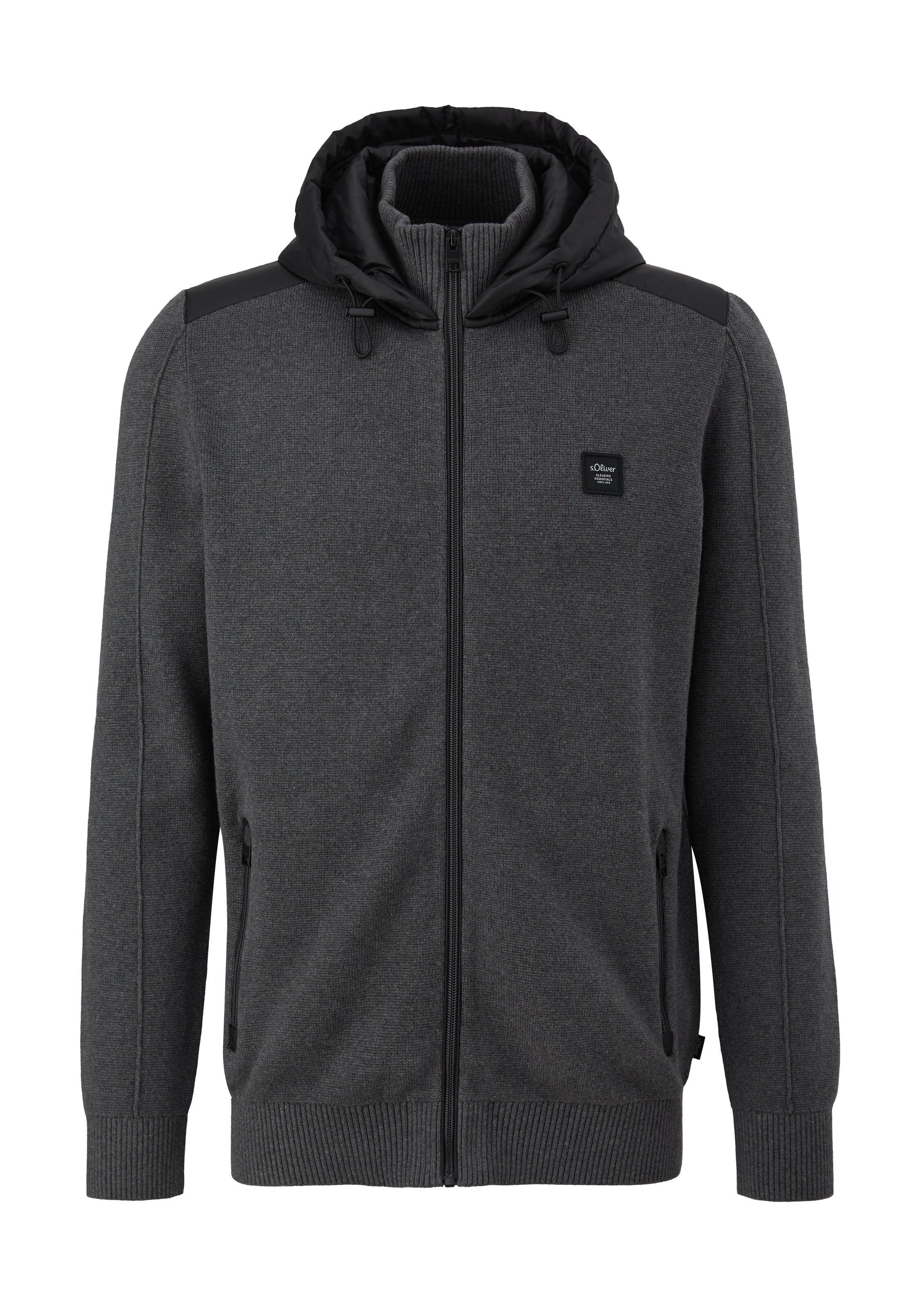 s.Oliver Neuletakki värissä harmaa: etupuoli