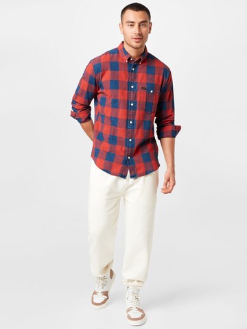 Lee Comfort fit Button Up Shirt in Red