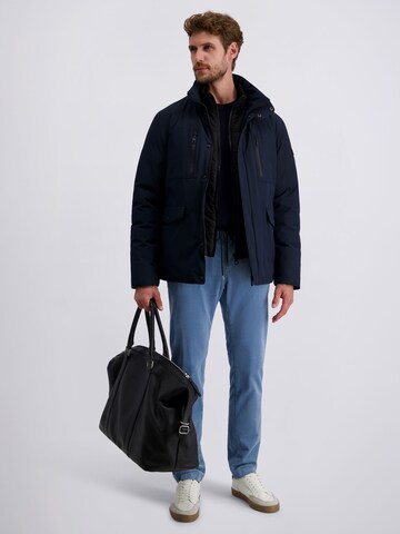 PIERRE CARDIN Tapered Trousers 'Confolens' in Blue