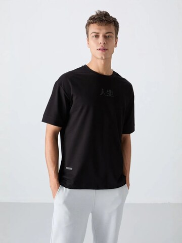 Tommy Life Koszulka w kolorze czarny: przód
