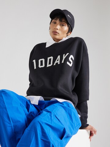 10Days Sweatshirt i svart