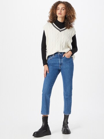 Regular Jean '501 Crop' LEVI'S ® en bleu