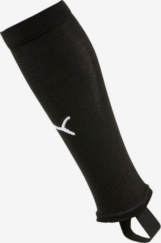 PUMA Soccer Socks 'Liga' in Black: front