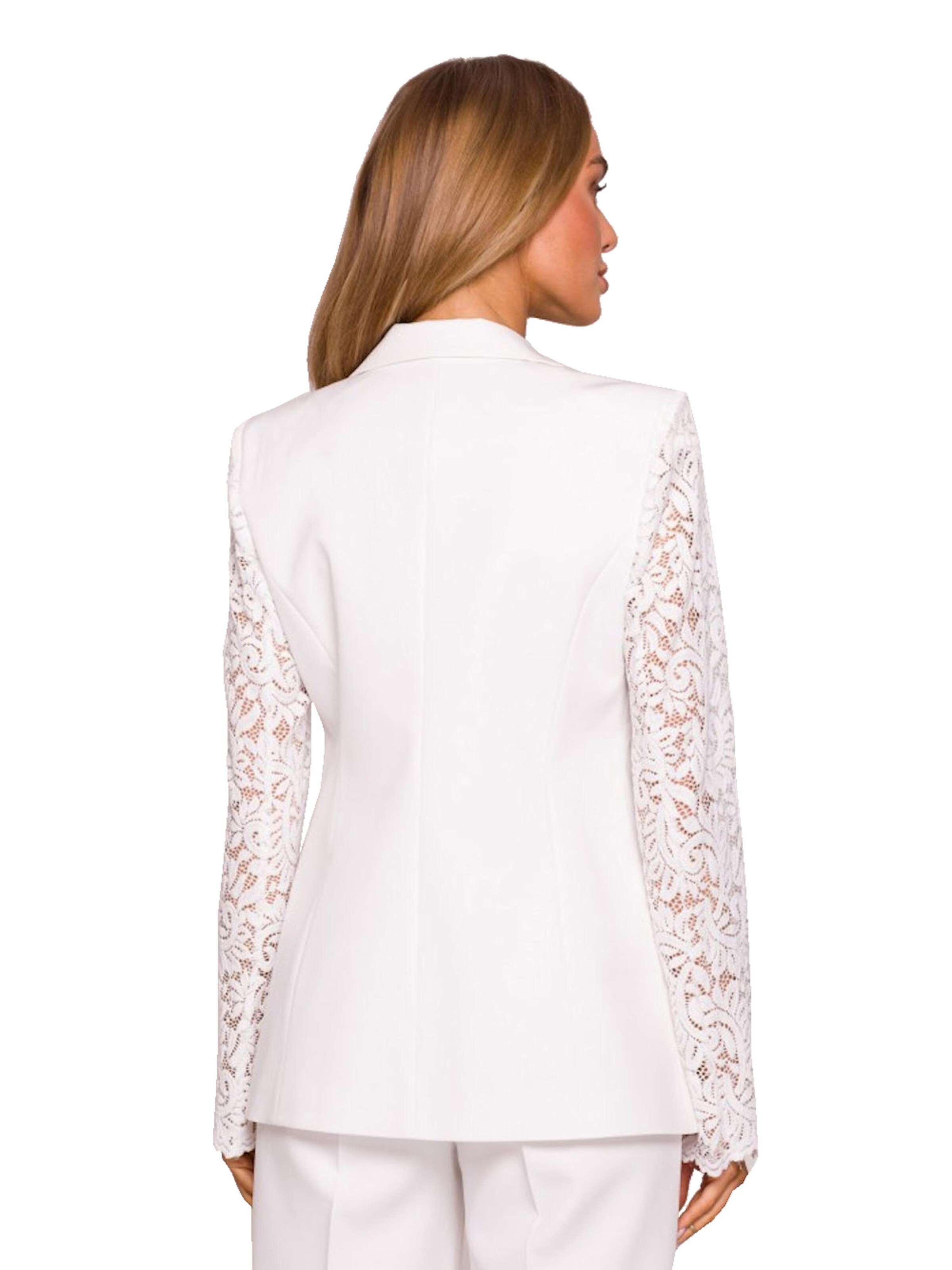 Numoco Blazer 'Gerda'‌‌‌‌‌‌‌‌‌ in Weiß