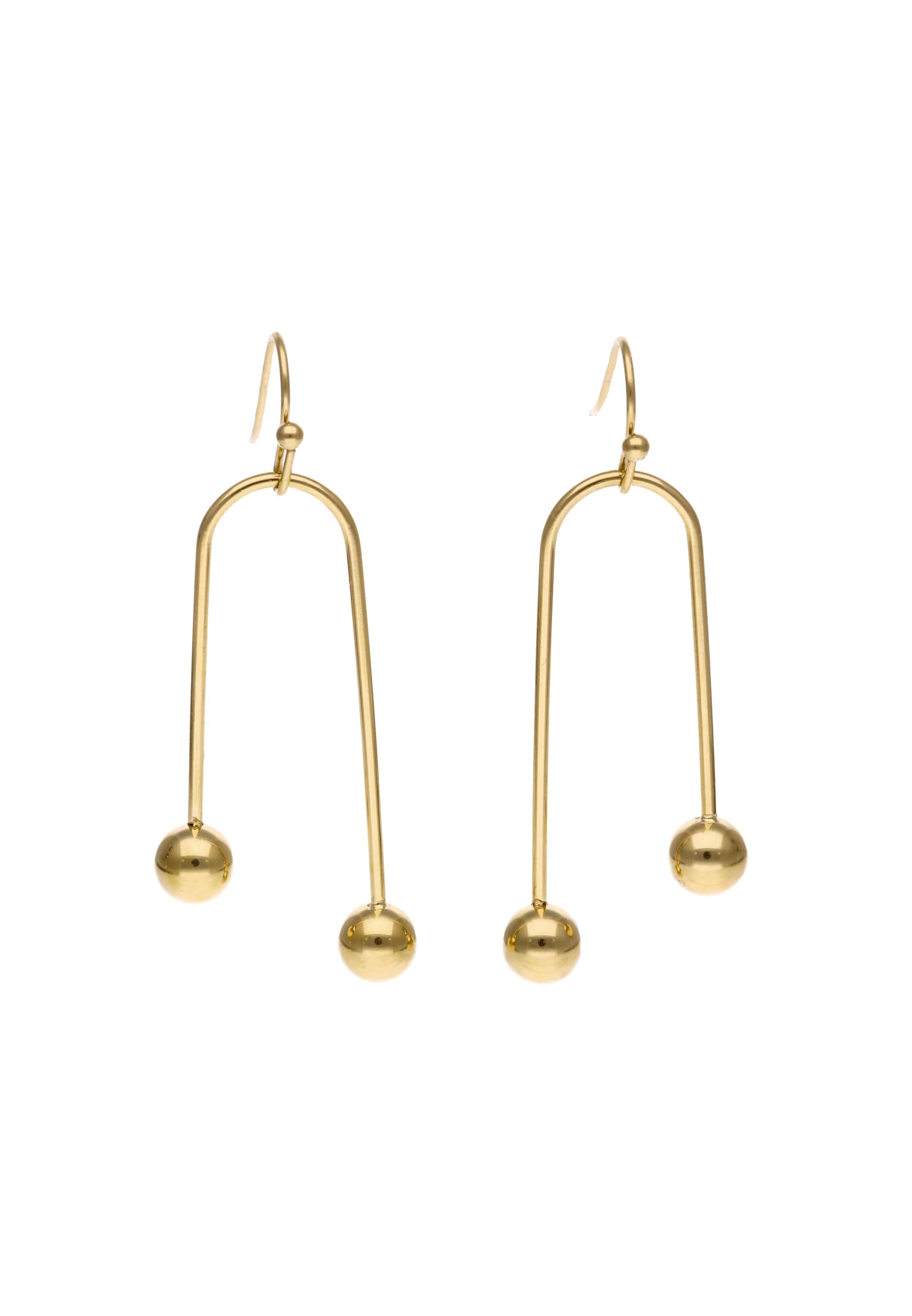 myMo ROCKS Boucles d'oreilles en or, Vue avec produit