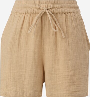 QS Wide leg Pants in Beige: front