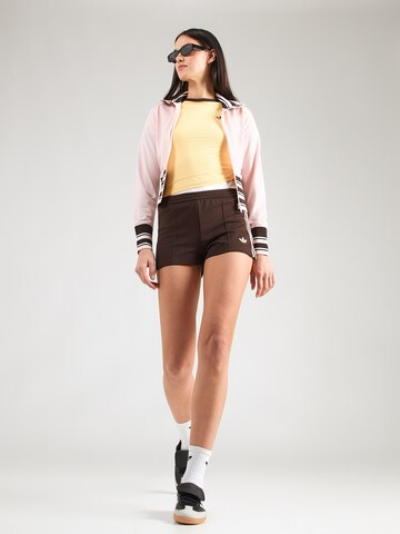 ADIDAS ORIGINALS Slim fit Trousers 'CLASSIC' in Brown