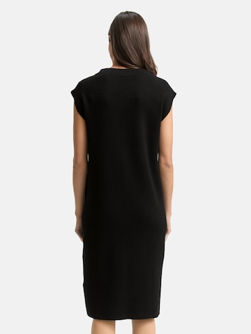 TOM TAILOR Dress in Black