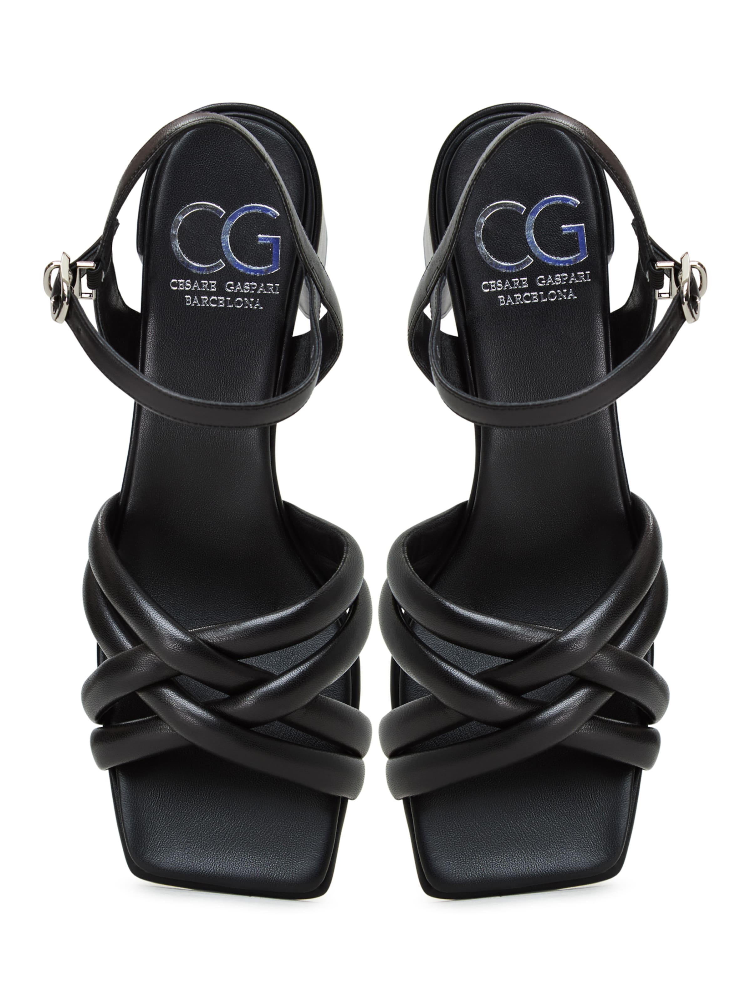 CESARE GASPARI Sandals in Black