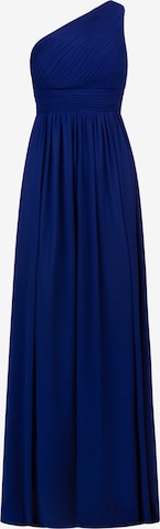 Kraimod - Vestido de noche en azul: frente