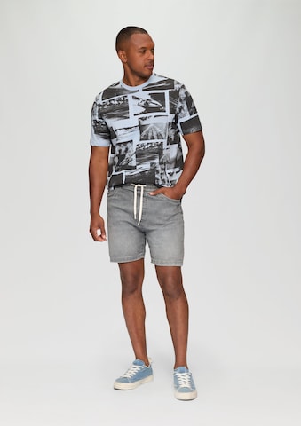 T-Shirt QS en bleu