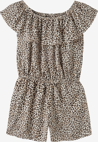 NAME IT Overall in White: front