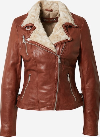 FREAKY NATION Between-Season Jacket in Brown: front