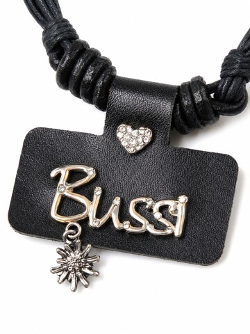 Allgäu Rebell Necklace 'Bussi' in Black