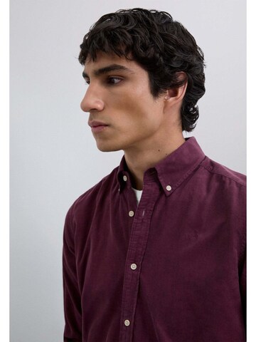 Coupe regular Chemise Scalpers en rouge