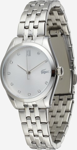 LACOSTE Analog Watch 'TUILERIE' in Silver: front