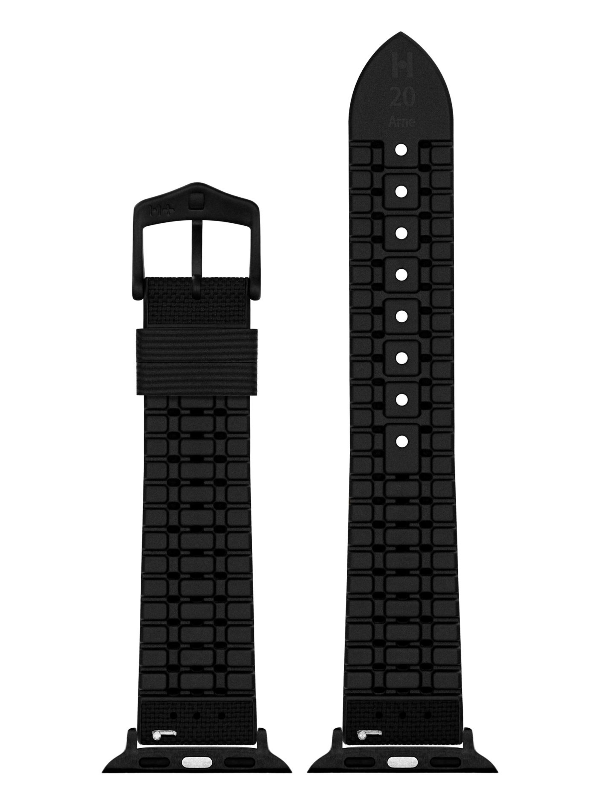 HIRSCH Armbänder - Reloj digital 'Arne for Apple Watch' en negro