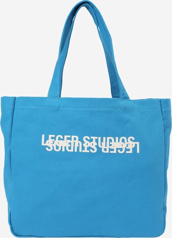 LeGer by Lena Gercke Shopper 'Dalia' in Blauw: voorkant