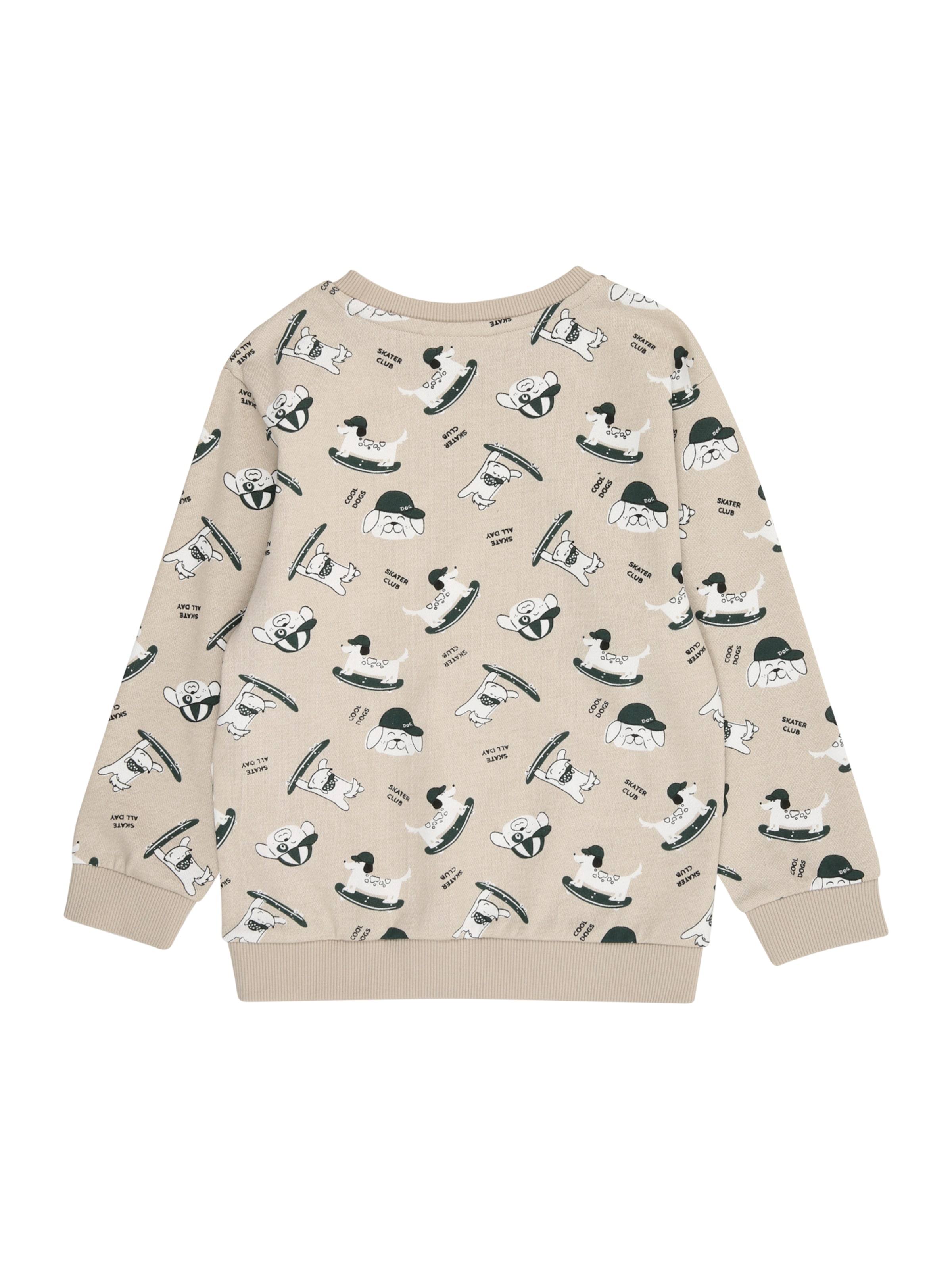 NAME IT Свитшот 'NMMVIFELIX' в Бежевый