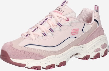 SKECHERS Nízke tenisky 'D'LITES' - Ružová: predná strana