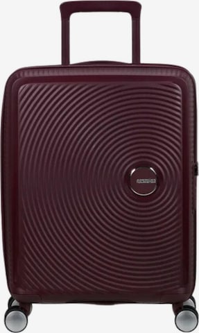 American Tourister Trolley 'SOUNDBOX SPINNER 55/20 TSA EXP' in Rood: voorkant