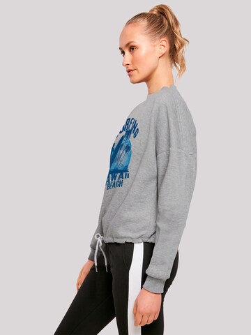 Sweat-shirt 'Hawaii Surf Beach Summer' F4NT4STIC en gris