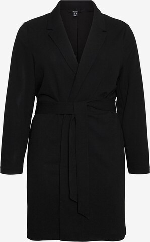 Manteau mi-saison Vero Moda Curve en noir : devant