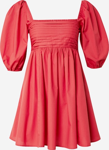 Robe 'EMERSON' Abercrombie & Fitch en rouge : devant