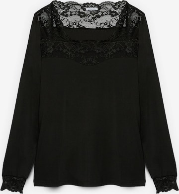 Fiorella Rubino - Blusa en negro: frente