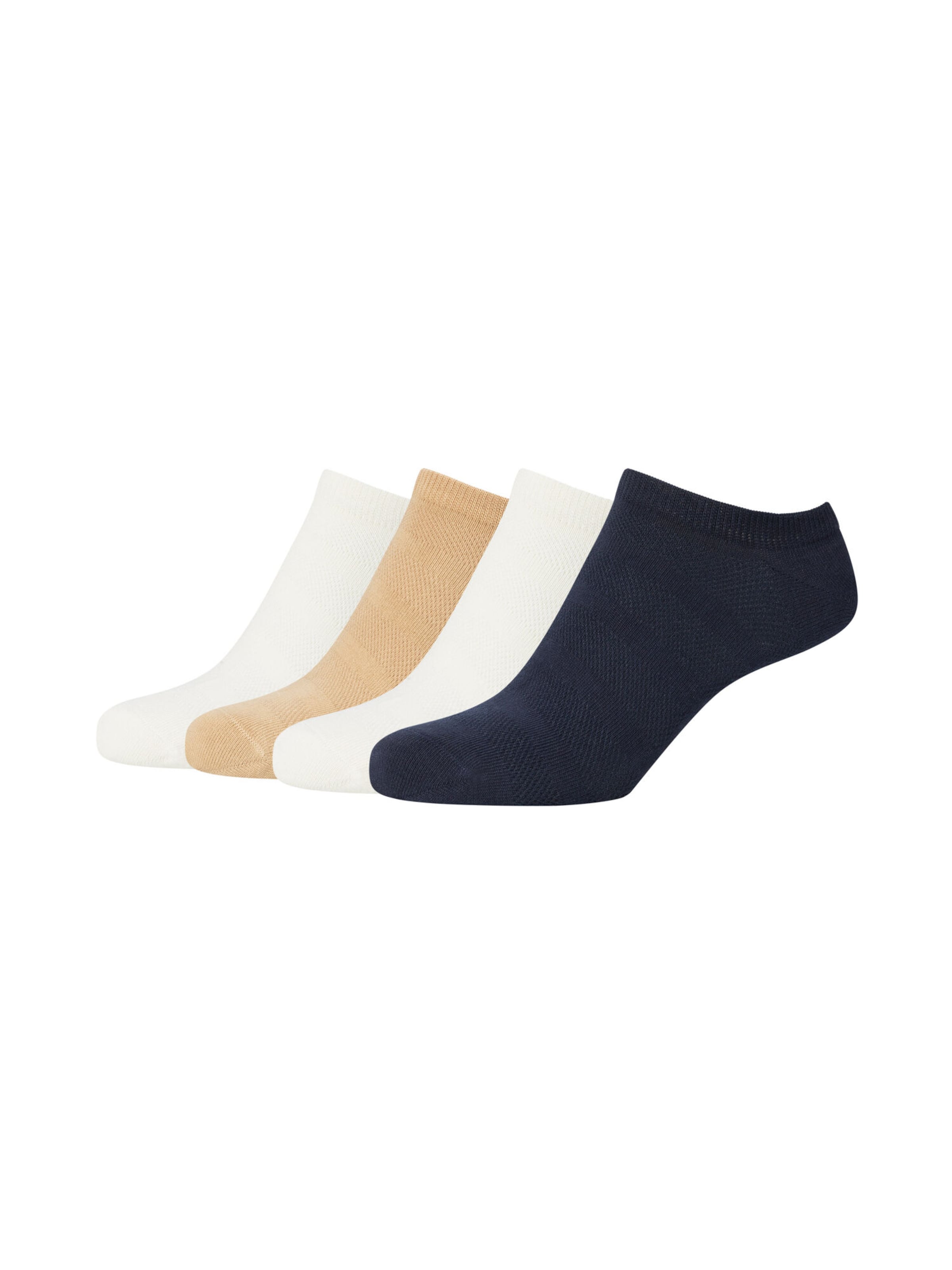 s.Oliver Ankle socks in Beige: front