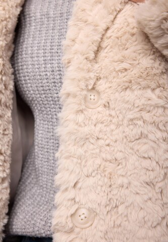 Suri Frey Fellmantel lang ' SFY Freyday ' in Beige