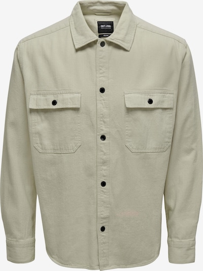 Only & Sons Camisa 'Team' en piedra, Vista del producto