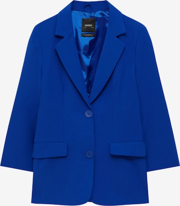 Pull&Bear Blazer in Blue: front