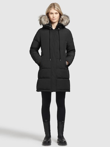 Manteau d’hiver 'Cloren' khujo en noir