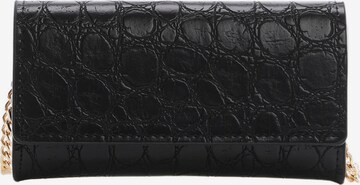 Clutch 'EMINA' de la MANGO pe negru: față