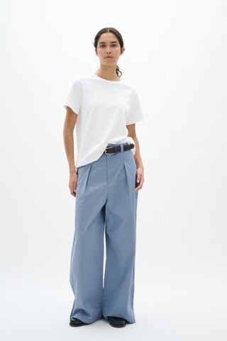 Wide Leg Pantalon à pince 'PosyIW' InWear en bleu