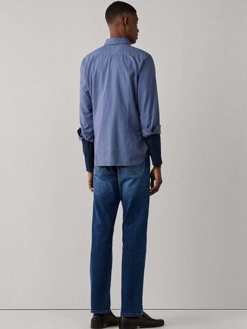 Hackett London Regular Fit Hemd 'Oxford' in Blau