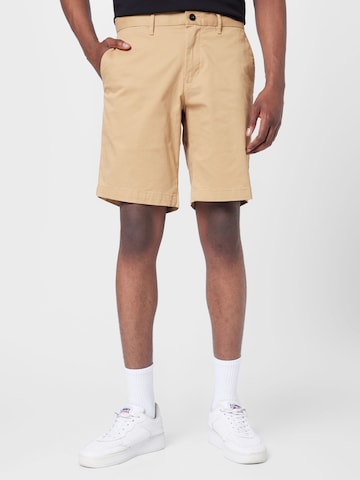 TOMMY HILFIGER - regular Pantalón chino 'Brooklyn 1985' en beige: frente