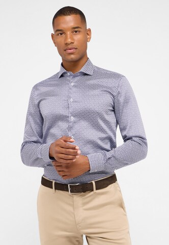 ETERNA Slim Fit Businesshemd in Blau: Vorderseite
