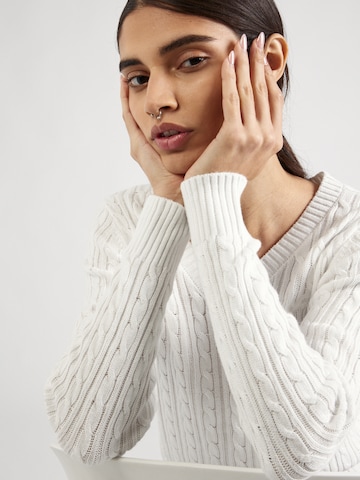 HOLLISTER Sweater 'EMEA' in White