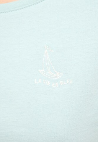 MUSTANG T-Shirt 'Alma' in Blau
