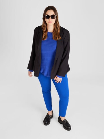 Pull-over 'NEWAIRPLAIN' ONLY Carmakoma en bleu