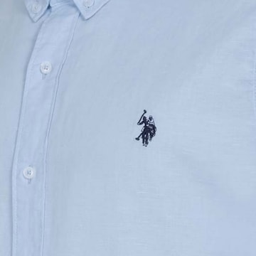 U.S. POLO ASSN. Regular fit Button Up Shirt in Blue