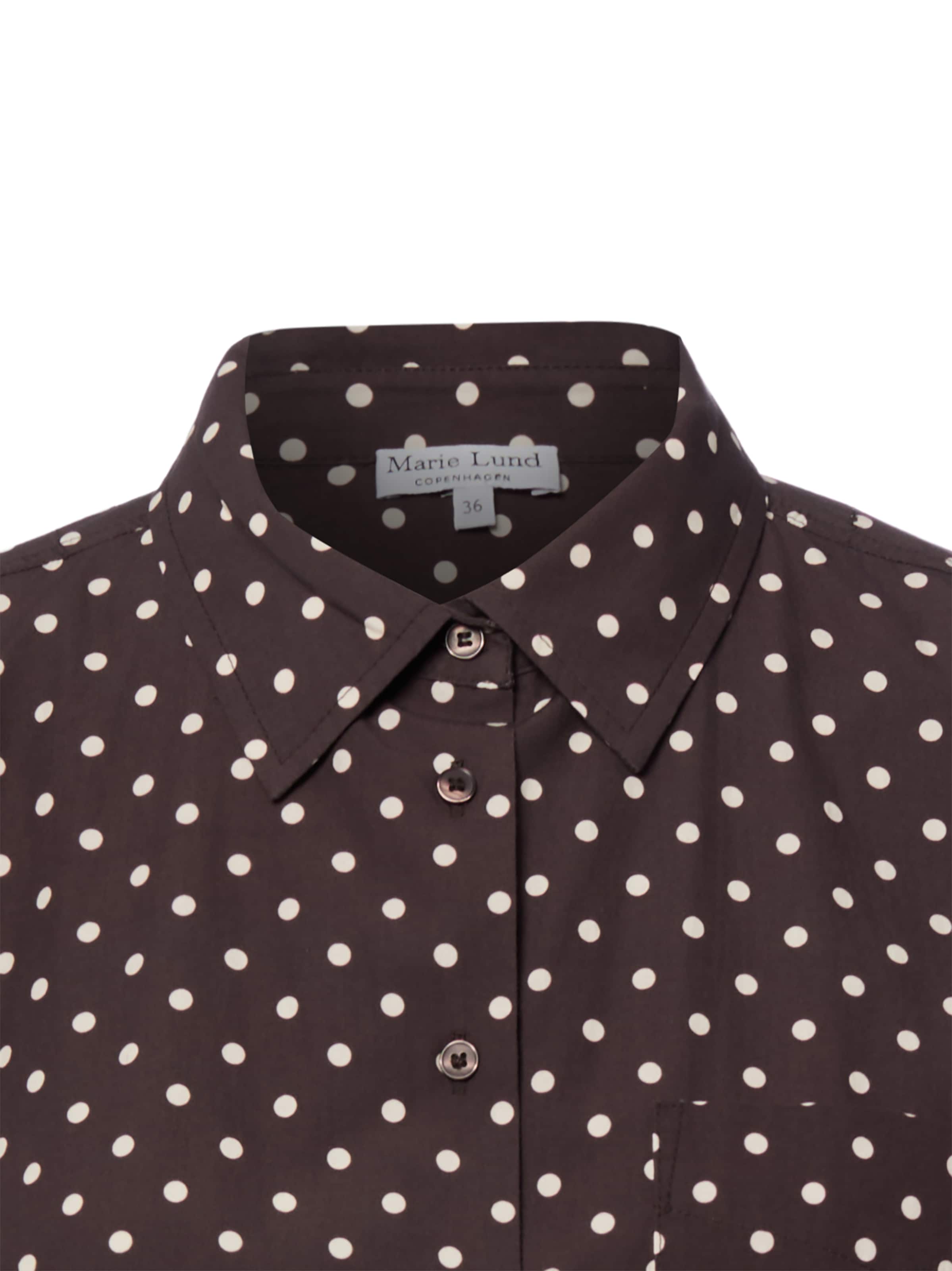 Marie Lund Blouse in Bruin